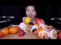 Handmade fruit glutinous rice cake 'Chapssaltteok' MUkbang ASMR realsound[ENG SUB]