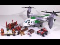 Lego City 60021 Cargo Heli Plane / Schwenkrotorflugzeug - Lego Speed Build Review