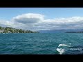 SWITZERLAND 🇨🇭 Lake Zurich Cruise 4K Scenic Relax ASMR