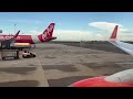 FY2680 KCH-MYY takeoff & landing