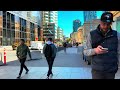 🇨🇦 Walking Toronto's Downtown Financial District | 4K Walking Tour [4K Ultra HDR/60fps]