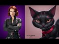 AVENGERS But CUTE CAT 😺ALL Characters (Marvel & DC 2024)🔥