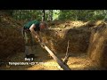 Build a Cozy Home Underground: A Dugout Shelter Tutorial.ep.2