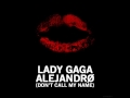 Lady Gaga - Alejandro [male version]