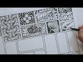 19 Zentangle Pattern For Beginners |Zentangle patterns |Doodle Pattern | Zen-doodle