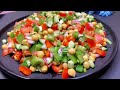 High Protein Healthy Chickpea Salad