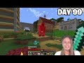 I Survived 100 Days as BLOOD GOLEM in Hardcore Minecraft