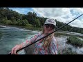 This Epic WATERFALL RIVER Was Stacked with POWERFUL FISH! -- First Time Fishing in our NEW BOAT!