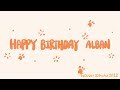 【Happy Birthday to Alban Knox】#AlbanBirthday2024 | huanimation