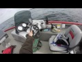 Fishing for lake trout on Lake Simcoe