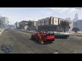 GTA V: Cop in sports car self explodes!