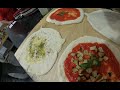 POV - Neapolitan pizza in a Napoli Woodfired Oven