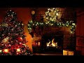 4K Christmas Concept Romantic Calm Atmosphere With Fireplace