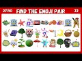 Find The Odd Emoji Out | Emoji Puzzle
