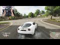 Alfa Romeo 8C Competizione - Forza Horizon 4 | Logitech g29 gameplay