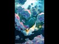 Vaporeon and Chinchou Cinemagraph (Surrounded Sea)