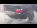 Bmw 328i burnout