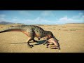 ACROCANTHOSAURUS PACK HUNTING EDMONTOSAURUS HERD - Jurassic World Evolution 2