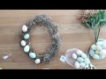 Crafting with Dollar Store Easter Egg Wire Wreath Forms