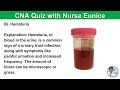 🩺 2024 CNA Practice Quiz with Nurse Eunice
