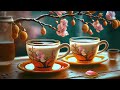 Coffee Jazz Music - Romantic And Cozy Spring Night With Happy Jazz Piano With Loved Ones