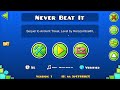 Geometry Dash l Never Beat It by HeroZombie80 (Verification)