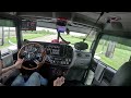 Straight Piped 389 Peterbilt - Farm Load and Trucking East