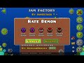 Geometry Dash - Jam Factory (Medium demon) (All coins) - JamAttack