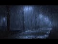 Beat insomnia with heavy rain and thunder sounds - Torrential rain to sleep