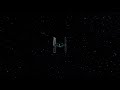 Tie Fighter Fly by animation test 2 Cinema 4D & After Effects