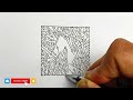 How to Draw Pattern #187 | Zentangle Pattern | Doodle Pattern | Mandala Pattern