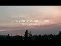 turn your eyes upon Jesus (lofi version)