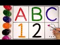 Learn to count, One two three, 123 Numbers, 123, 1 to 100 counting, abc, a to z alphabet - 246