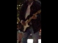 Street musician playing 'Still got the blues'