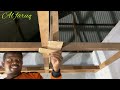 Tutorial lengkap membuat plafon rumah dari rangka kayu & triplek.