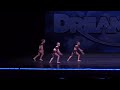 FeelinGorgeous Trio DreamMaker Nationals 2022 Ainsley John Lucia Farina Kylee Grdinich-Escape Dance