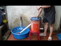 I Turned The Paint Bucket Into A Non-Electric Water Pump