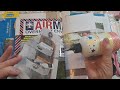 Creating in my trashy junk journal  and happy mail from Naomi!🥰