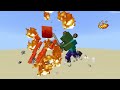 Titan Zombie vs All Titans in Minecraft mob battle