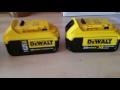DeWalt 20v 5ah battery vs 4ah battery ( Lithium Ion )
