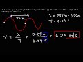 Period, Frequency, Amplitude, & Wavelength - Waves