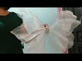 How to Make a Giant Organza Butterfly | Tutorial | For free-standing party decor set