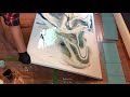 Gloriously Huge open cup pour/Acrylic pour! My largest pour ever!