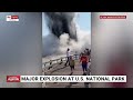 Major explosion at Yellowstone National Park in US