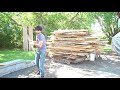 Sawing Old Logs - How long can I wait before sawing logs into lumber?