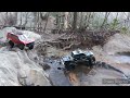 crawling at hanging rock park in NC