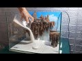 DIY Sand Waterfall Aquarium | Flying Island Avatar New Trend