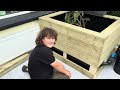 15 YEAR OLD BOY BUILDS HIS FIRST KOI POND DIY FILTERS FROM START TO FINISH!!!