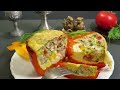 Stuffed peppers in the oven! Unforgettable flavor and easy homemade recipe!