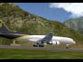 UPS 152 crash animation ( system failure )